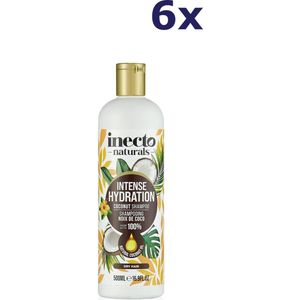 Inecto Naturals - Coconut Shampoo - 6x500 ml