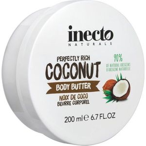 Inecto Naturals Coconut Body Butter - 6x200ml - Voordeelverpakking