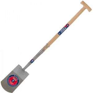 Spade Spear & Jackson breed (16 cm) met opstapjes (kabelspade)