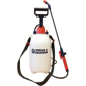 Spear & Jackson Drukspuit 5 Liter- Onkruidspuit, Druksproeier voor Tui