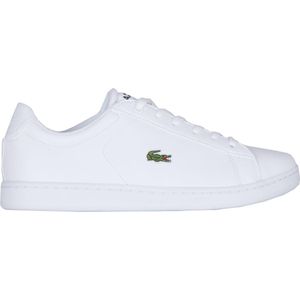 Lacoste Carnaby Evo JR Sneaker Sneakers - Maat 38 - Unisex - wit/groen/blauw