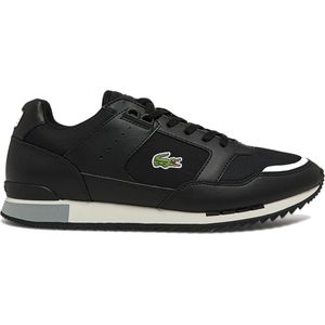 Lacoste Heren 40sma0025 Sneakers, Blk Gry, 44.5 EU