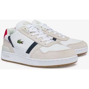 Lacoste Heren Sneakers T-Clip - Maat 43 - Wit