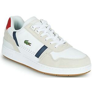 Lacoste Heren Sneakers T-Clip - Maat 43 - Wit