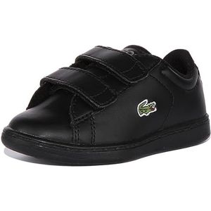 Lacoste 41sui003 unisex kindersneakers, zwart., 23 EU