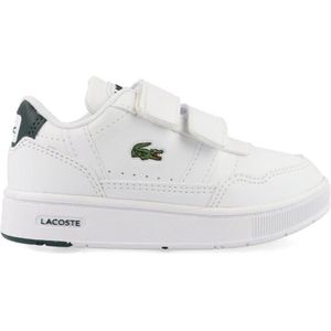 Lacoste T-clip K Lage sneakers - Leren Sneaker - Jongens - Wit - Maat 26