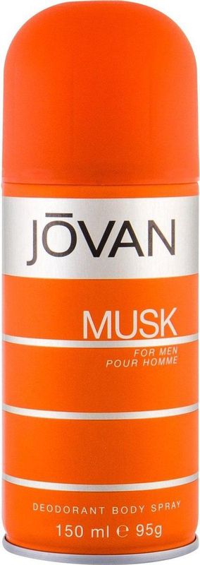 Jovan Musk for men Deo Body Spray, 1er Pack (1 x 0.15 l)