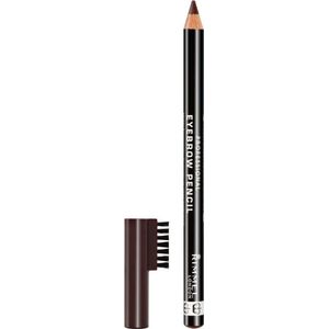 3x Rimmel Professional Eyebrow Pencil 001 Dark Brown