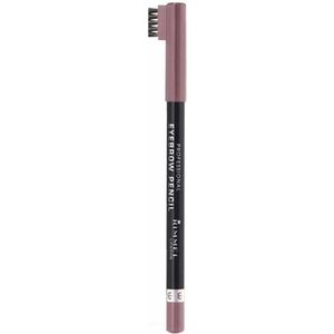 3x Rimmel Professional Eyebrow Pencil 002 Hazel