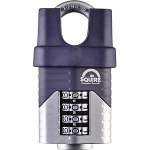 Squire Vulcan Combi 50CS - Hangslot - Cijferslot - Gesloten beugel - Weerbestendig - 50mm