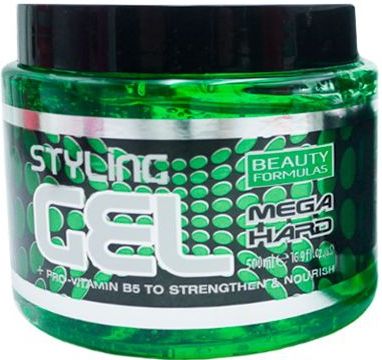 Beauty Formulas Mega Moeilijk Stijl Gel - 500 ml