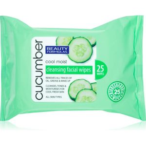 Beauty Formulas Komkommer Reinigingsdoekjes - 30 stuks