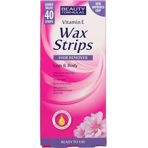 BEAUTY FORMULAS W/STRIPS LEGS&BODY 40'S