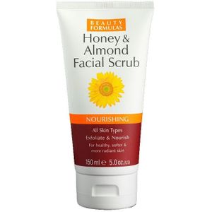 Beauty Formulas Nourishing Honey & Almond Facial Scrub 150 ml