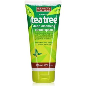 Beauty Formulas Tea Tree Dieptereinigende Shampoo 200 ml