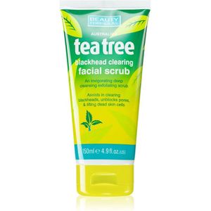 Beauty Formulas Tea Tree Blackhead Facial Scrub 150 ml