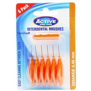 Flosdraad - Oranje - 0,45 mm - 6 Stuks