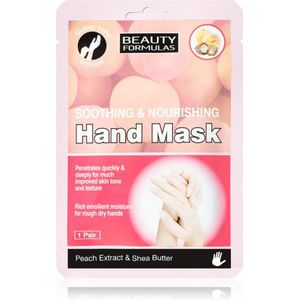 Beauty Formulas Soothing & Nourishing Herstellende Handmasker in Handschoenvorm 1 st