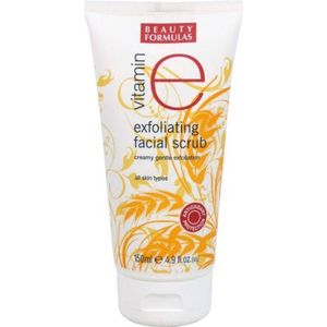 Beauty Formulas Vitamin E Exfoliating Facial Scrub 150 ml