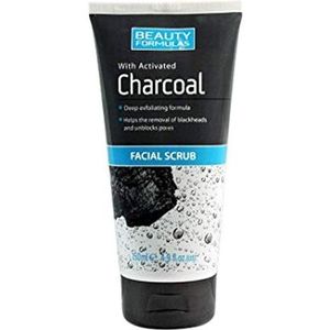 Beauty Formulas Charcoal Facial Scrub 150 ml