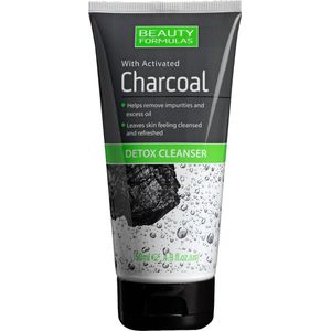 Beauty Formulas - Charcoal Reinigingsgel - 150 ml - Actieve Kool