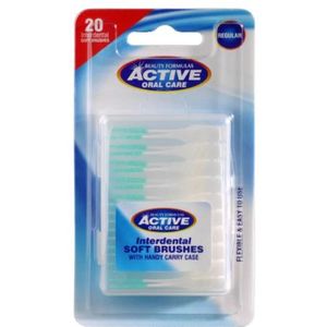 Active Oral Care Interdental Soft Brushes 20 st