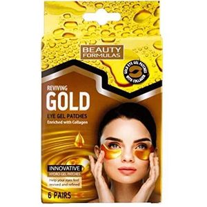 Beauty Formulas Gold Gel Oogmasker - 6 paar