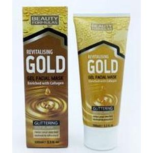 Beauty Formulas - Gold Gelmasker - Gezichtsmasker - 100 ml