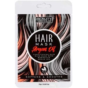 Beauty Formulas - Haarmasker - Arganolie - 24 ml