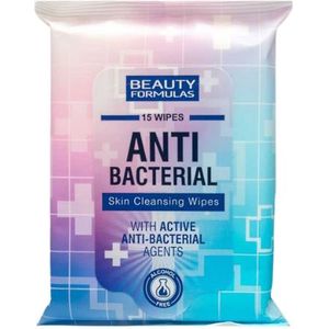 Beauty Formulas AntibacteriÃ«le Reinigingsdoekjes - 15 stuks