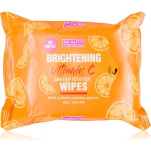 Verhelderende Vitamine C reinigingsdoekjes voor het gezicht met vitamine C 30st