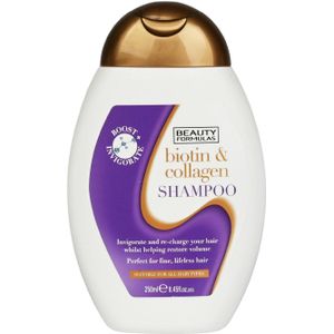 Beauty Formulas Biotin & Collagen Shampoo 250 ml