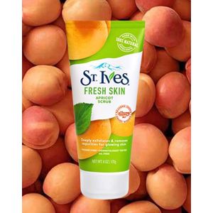 St. Ives - Fresh Skin Apricot Scrub - Gezichtsscrub - 100% Natuurlijke Ingrediënten