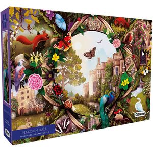 Haddon Hall - Puzzel - 1000 Stukjes - Kunstenares Anna Stead
