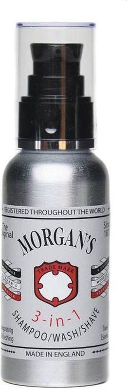 Morgan’s - 3 in 1 - Shampoo - 100ml - Multifunctioneel