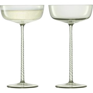 L.S.A. Champagne Theatre Champagne Glazen - 190 ml - Set van 2 Stuks