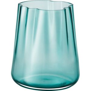 L.S.A. - Lagoon Vaas of Kandelaar 24 cm - Glas - Groen -