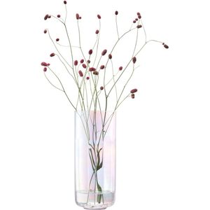 Kerzenhalter L.S.A. Pearl mit Kerze Mother of Pearl 28,5 cm