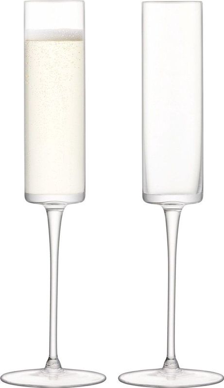 L.S.A. - Otis Champagneglas 150 ml Set van 2 Stuks - Glas - Transparant
