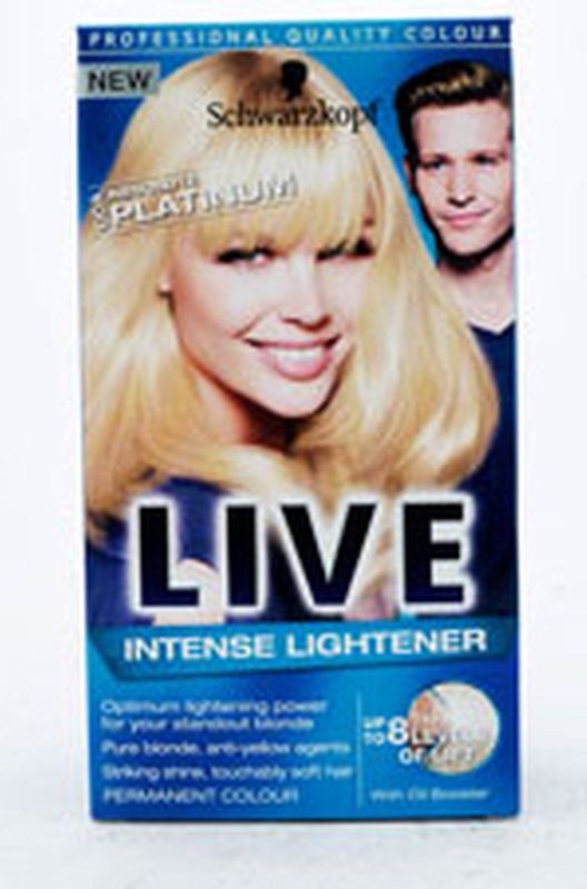 Live - 00A Absolute Platinum - Haarkleuring - Platinablond - 1 Stuk