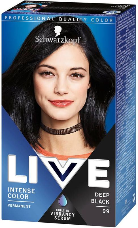 Schwarzkopf - LIVE Intense Color - Haarkleuring - Permanente Kleuring - Veganistisch