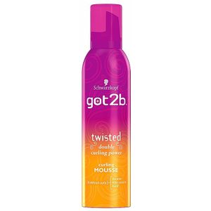 Schwarzkopf got2b Twisted haarmousse - Modellerend - 250 ml