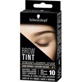 Wenkbrauw Make-up Brow Tint Syoss Kleur 4-1 Dark Brown