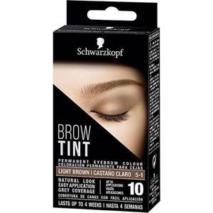 Wenkbrauw Make-up Brow Tint Syoss Kleur 5-1 Light Brown