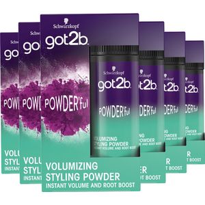 Got2b - Powderful - Volumepoeder - Haarstyling - Voordeelverpakking - 6 x 10 gram