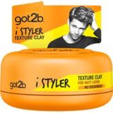 Got2b - Men - I-Styler Clay - Haarstyling - Voordeelverpakking - 6 x 75 ml
