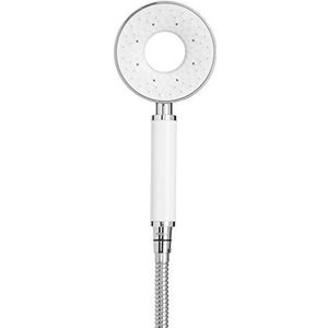 Triton Showers TSHUIRICHRWHT Iris douchekop, wit/chroom, One