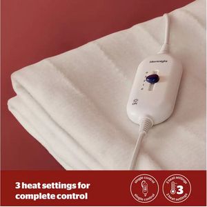 Electrisch deken | Silentnight Winter Nights Electric Underblanket - Single 3 standen