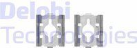DELPHI Accessoireset, schijfremblok OPEL,FORD,RENAULT LX0328