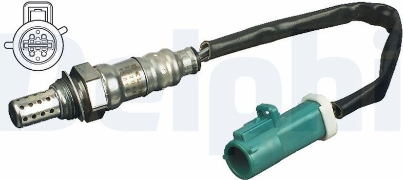 DELPHI Lambdasonde FORD ES20448-12B1 3M519F472CB,1326415,1327547 Lambda sensor,Lambdasonde sensor 3M519F472CA